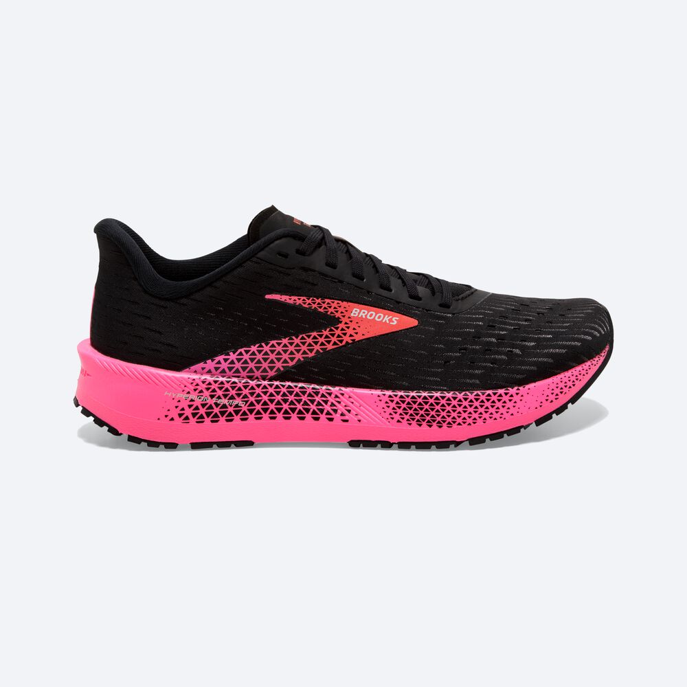 Zapatillas Running Brooks Hyperion Tempo Mujer Negras/Rosas/Coral | CR62174