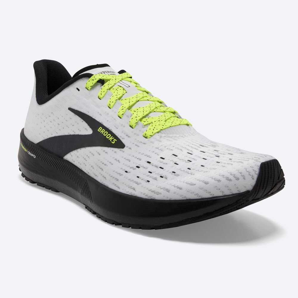 Zapatillas Running Brooks Hyperion Tempo Mujer Blancas/Negras | CR70234