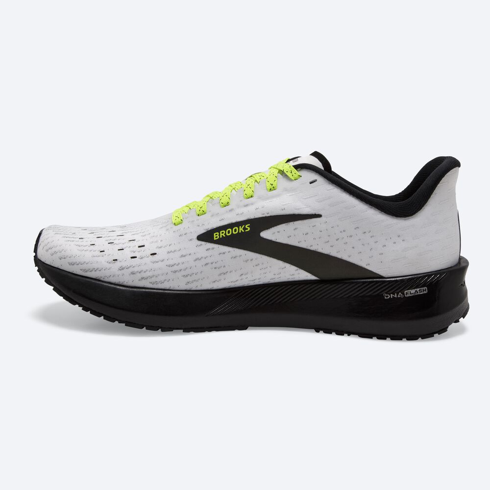 Zapatillas Running Brooks Hyperion Tempo Mujer Blancas/Negras | CR70234