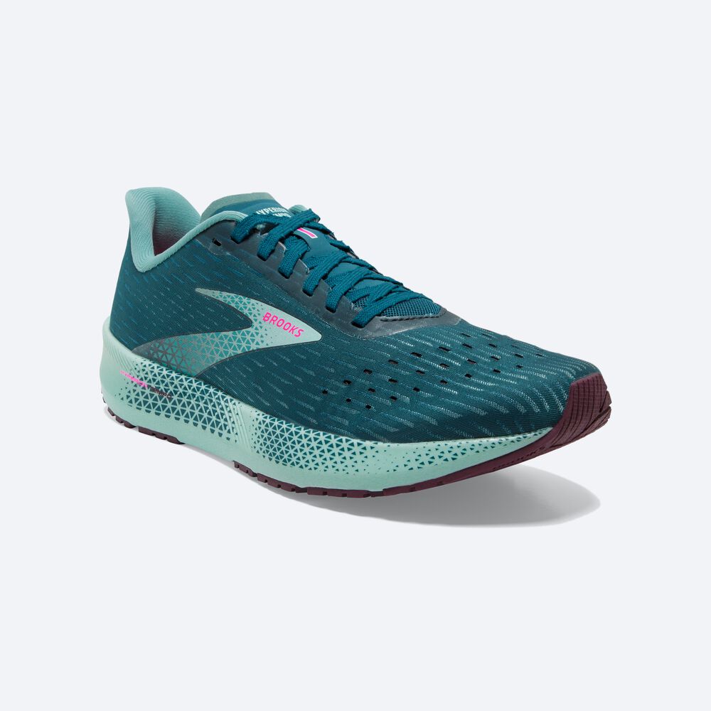 Zapatillas Running Brooks Hyperion Tempo Mujer Azules Coral/Azules/Claro Rosas | CR80512