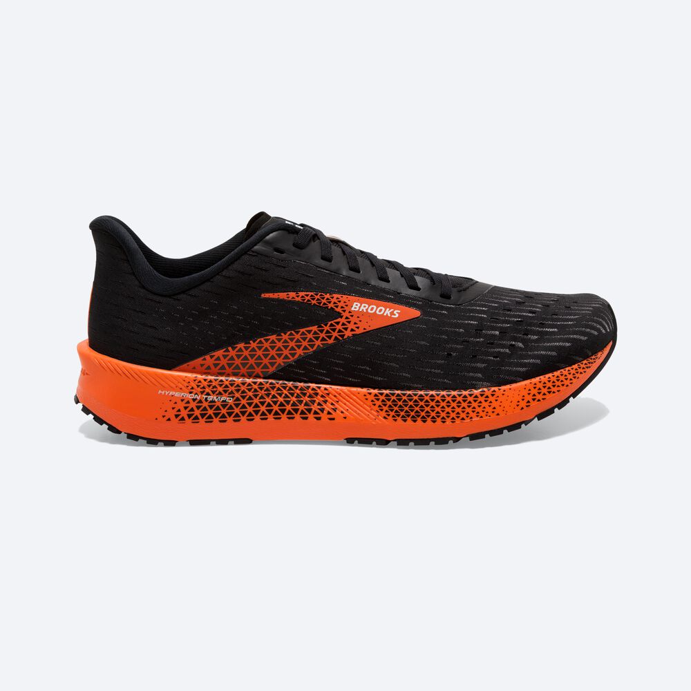 Zapatillas Running Brooks Hyperion Tempo Hombre Negras/Gris | CR91508