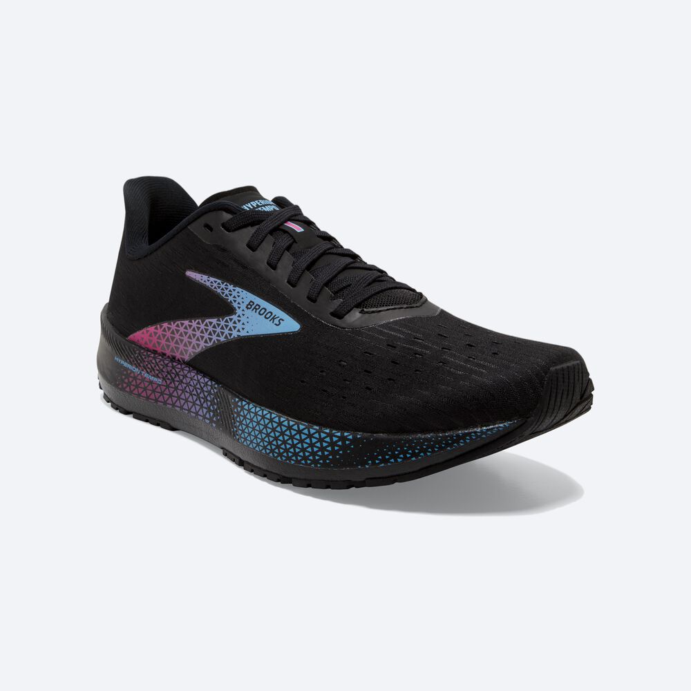 Zapatillas Running Brooks Hyperion Tempo Mujer Negras/Azules/Fucsia | CR94536