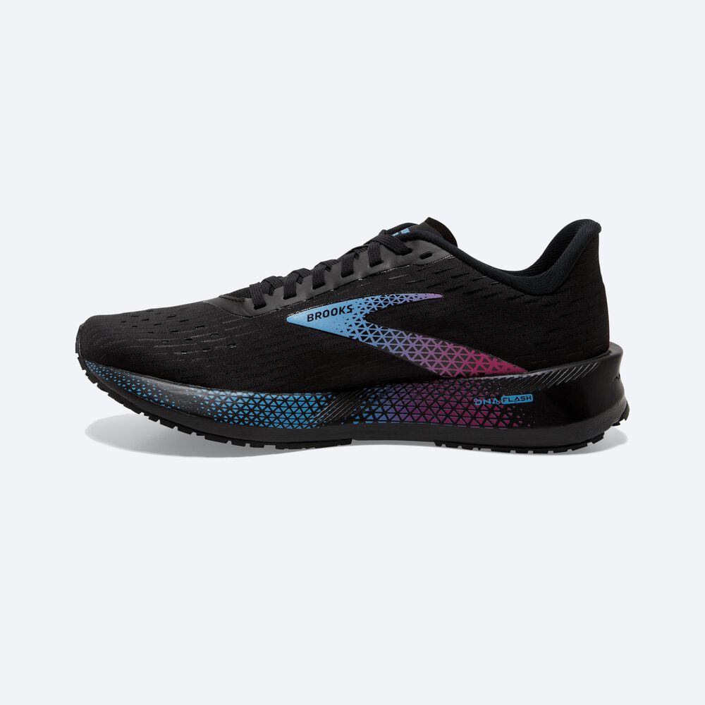 Zapatillas Running Brooks Hyperion Tempo Mujer Negras/Azules/Fucsia | CR94536