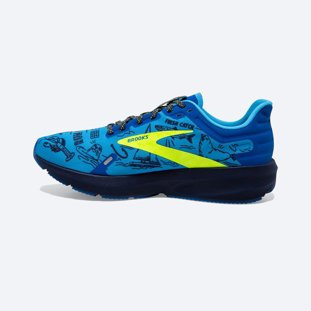 Zapatillas Running Brooks Launch 9 Mujer Azules/Azul Marino | CR25763