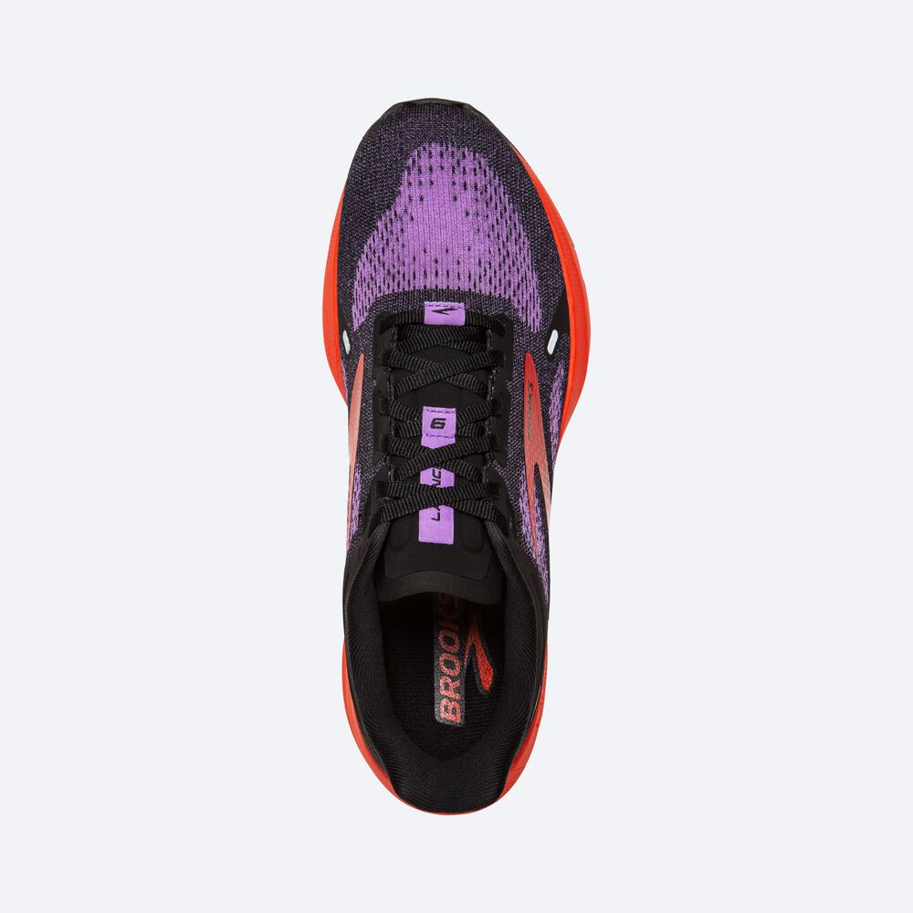 Zapatillas Running Brooks Launch 9 Mujer Negras/Flores | CR42037