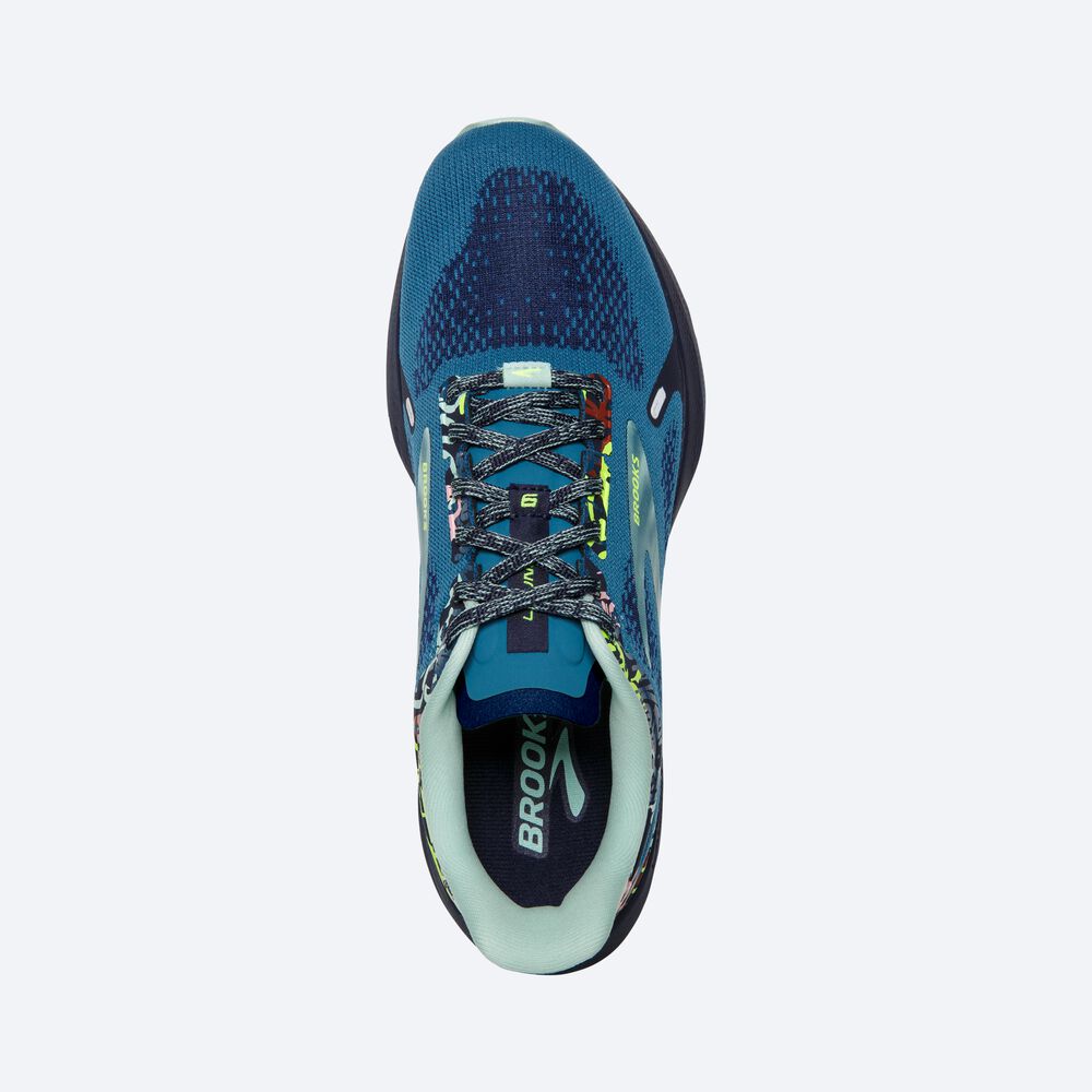 Zapatillas Running Brooks Launch 9 Mujer Azules Gris/Azul Marino | CR47589