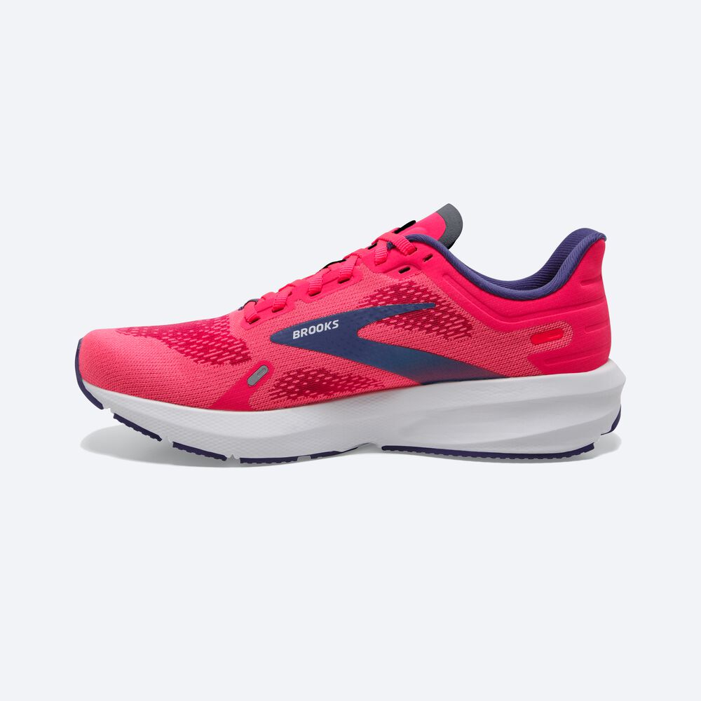 Zapatillas Running Brooks Launch 9 Mujer Rosas/Fucsia | CR58129