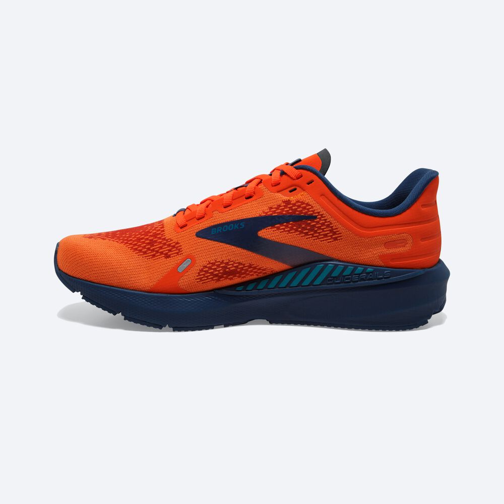 Zapatillas Running Brooks Launch GTS 9 Hombre Marrones/Turquesa | CR72156