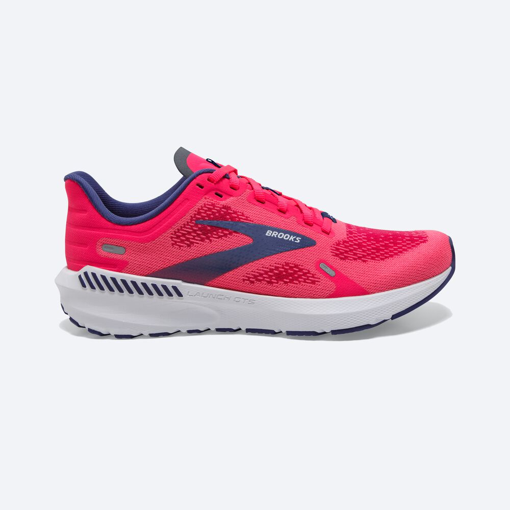 Zapatillas Running Brooks Launch GTS 9 Mujer Rosas/Fucsia | CR36847