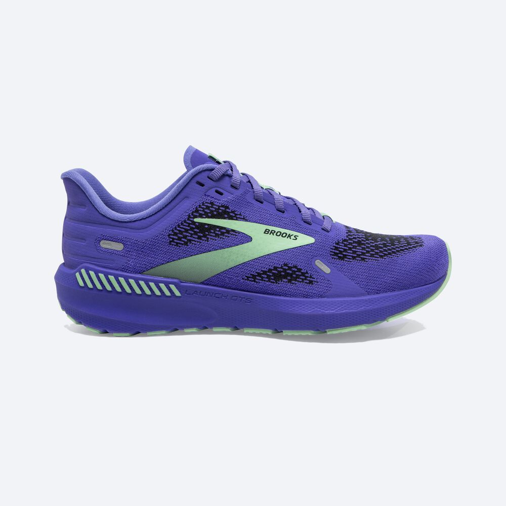 Zapatillas Running Brooks Launch GTS 9 Mujer Azules/Verde | CR45621