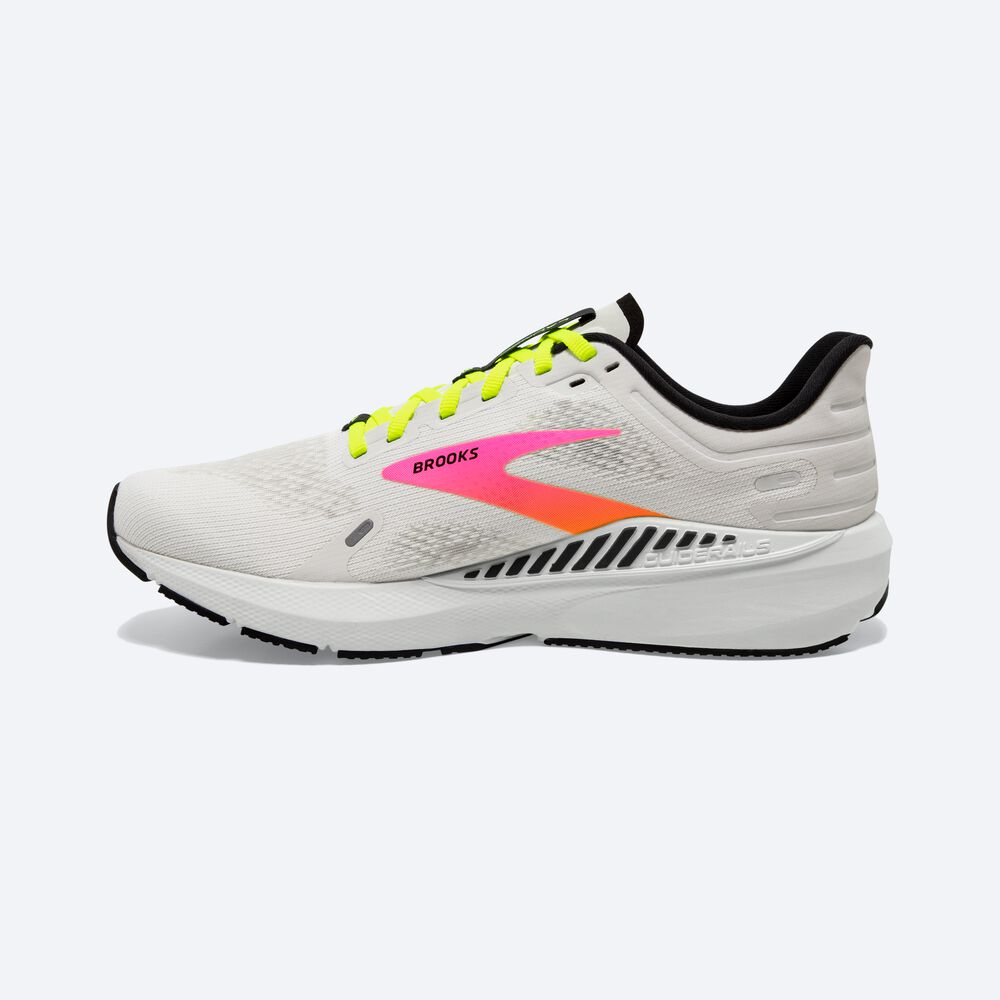 Zapatillas Running Brooks Launch GTS 9 Mujer Blancas/Rosas | CR59830