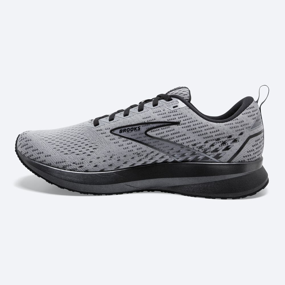 Zapatillas Running Brooks Levitate 5 Hombre Gris/Negras | CR08296