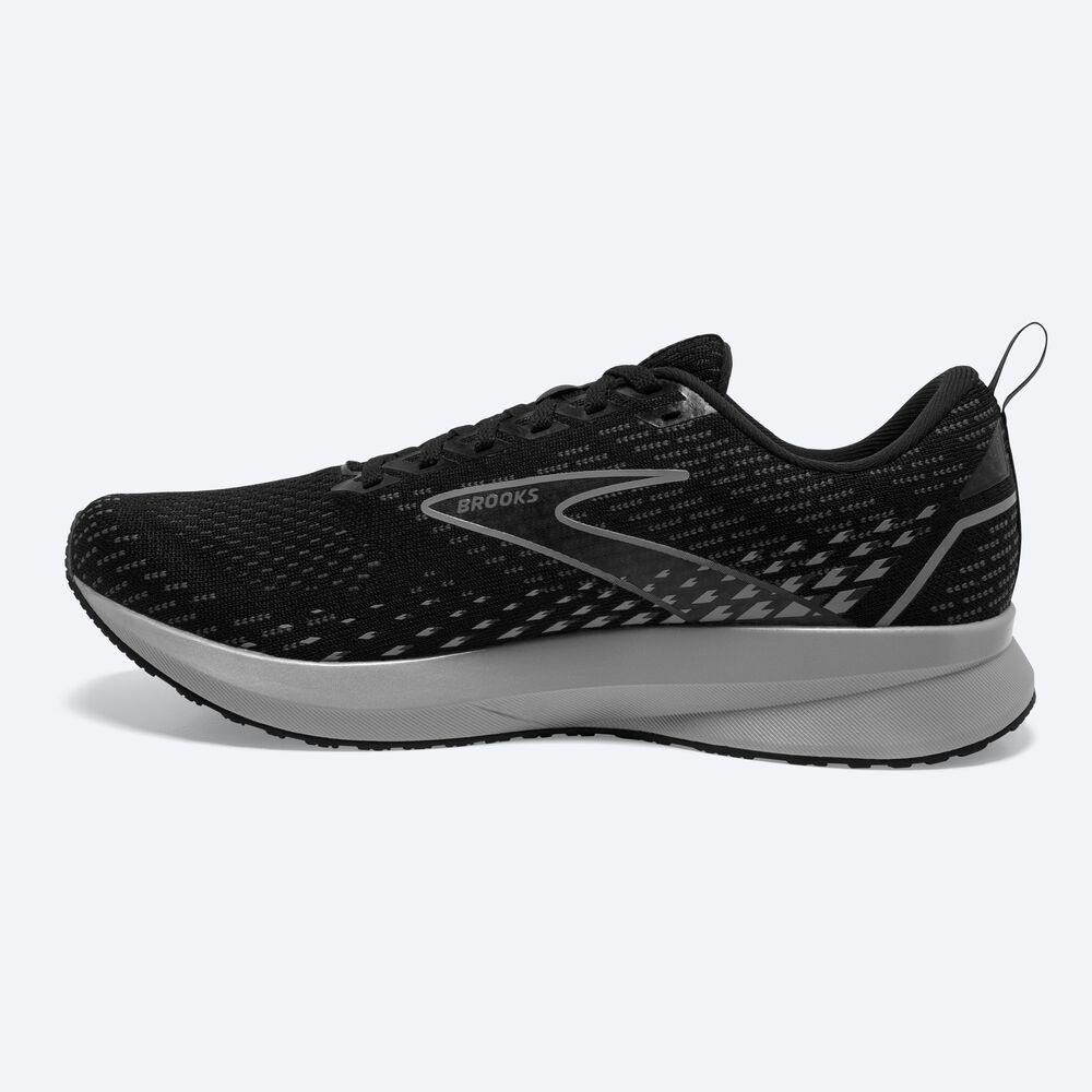 Zapatillas Running Brooks Levitate 5 Hombre Negras/Gris | CR37015