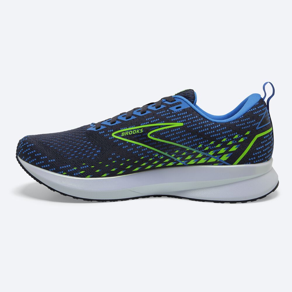 Zapatillas Running Brooks Levitate 5 Hombre Azules/Verde | CR93426