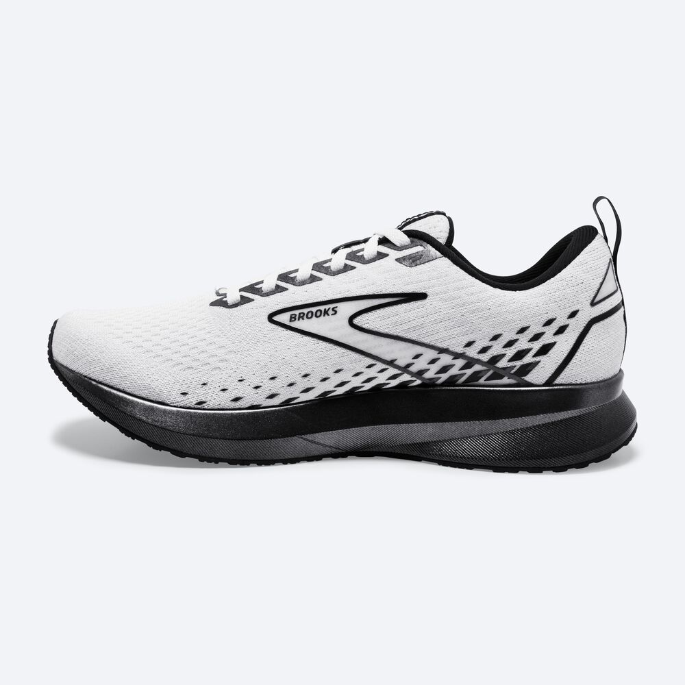 Zapatillas Running Brooks Levitate 5 Mujer Blancas/Negras | CR39670