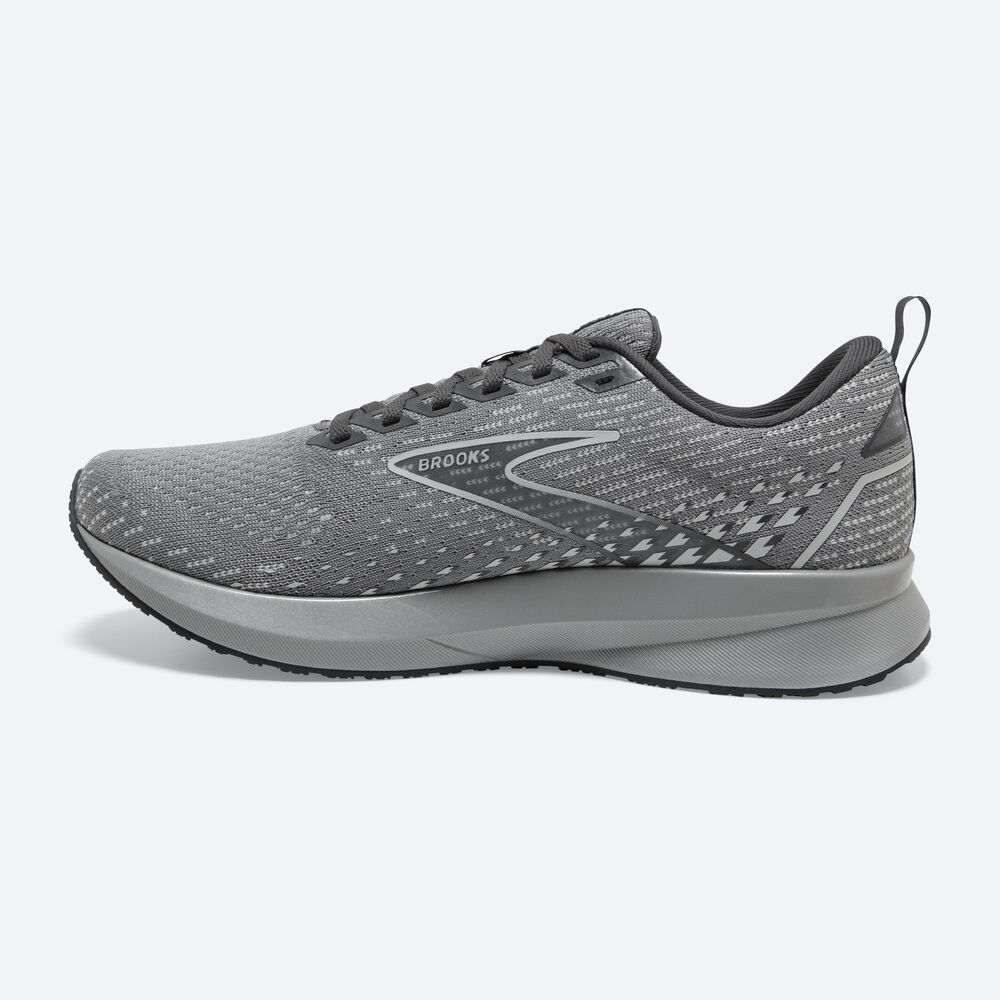 Zapatillas Running Brooks Levitate 5 Mujer Gris/Negras | CR94658