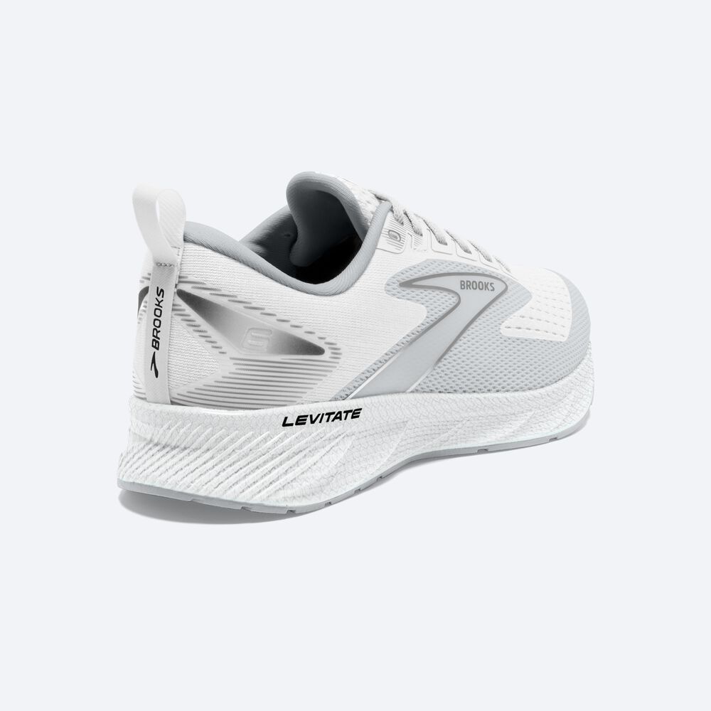 Zapatillas Running Brooks Levitate 6 Hombre Blancas | CR58231