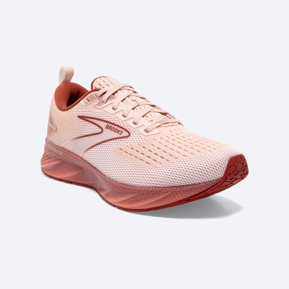 Zapatillas Running Brooks Levitate 6 Mujer Rosas | CR97234