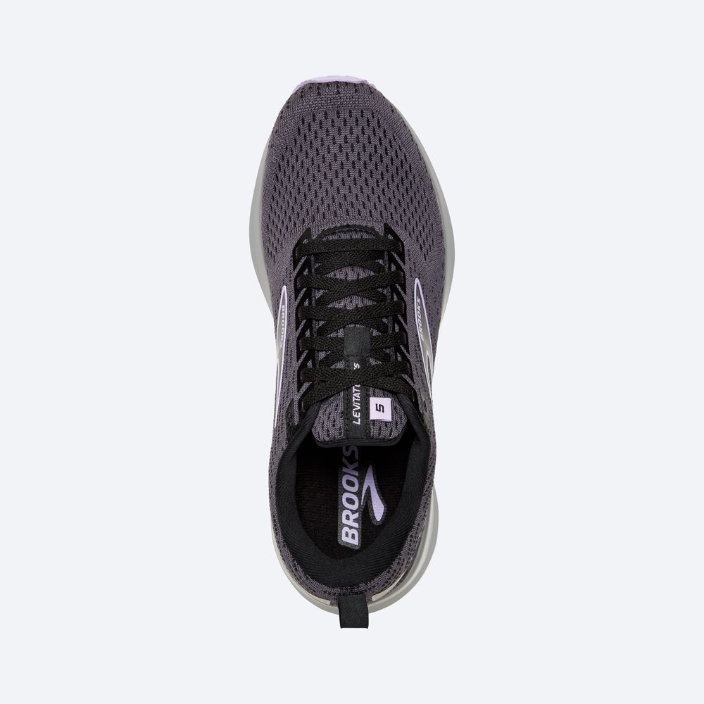 Zapatillas Running Brooks Levitate GTS 5 Mujer Negras | CR16708