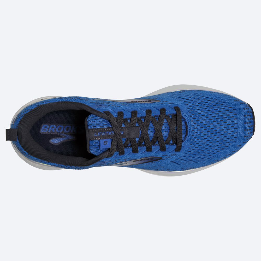 Zapatillas Running Brooks Levitate GTS 5 Hombre Azules/Blancas | CR17489