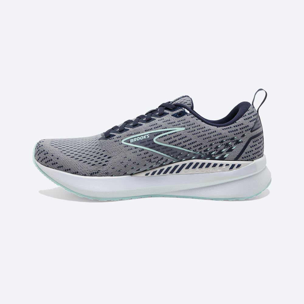 Zapatillas Running Brooks Levitate GTS 5 Mujer Gris/Azul Marino/Azules | CR20713