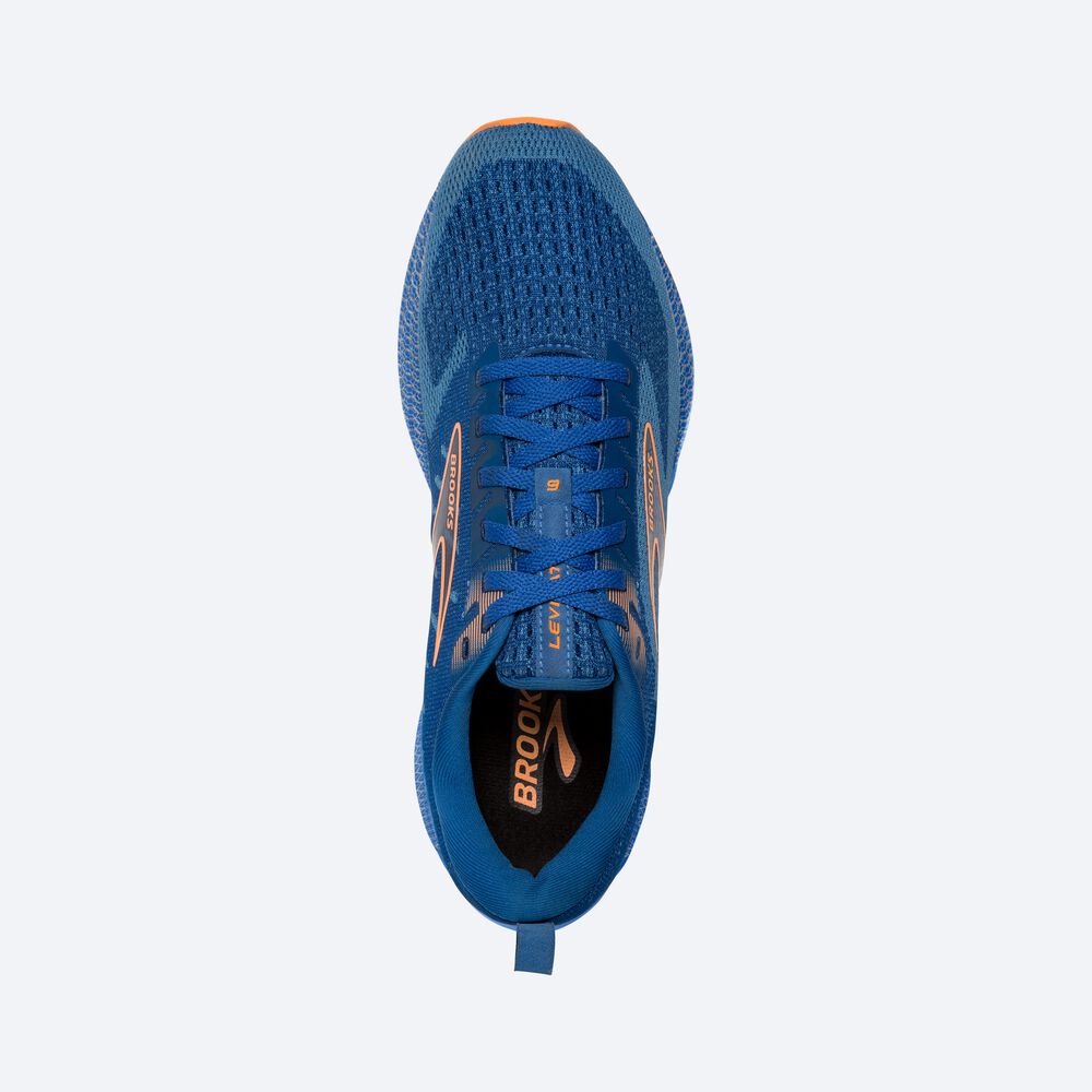 Zapatillas Running Brooks Levitate GTS 6 Hombre Azules/Naranjas | CR16903