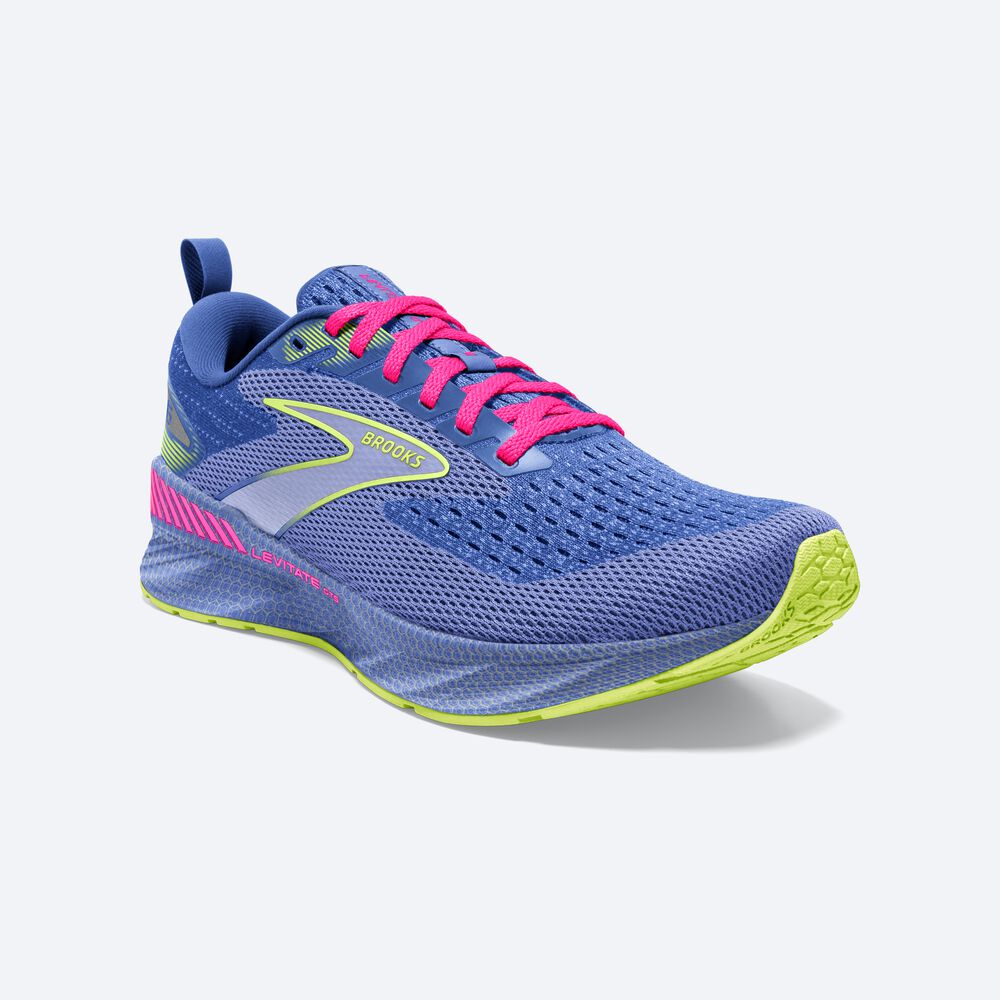 Zapatillas Running Brooks Levitate GTS 6 Mujer Moradas/Rosas | CR43196