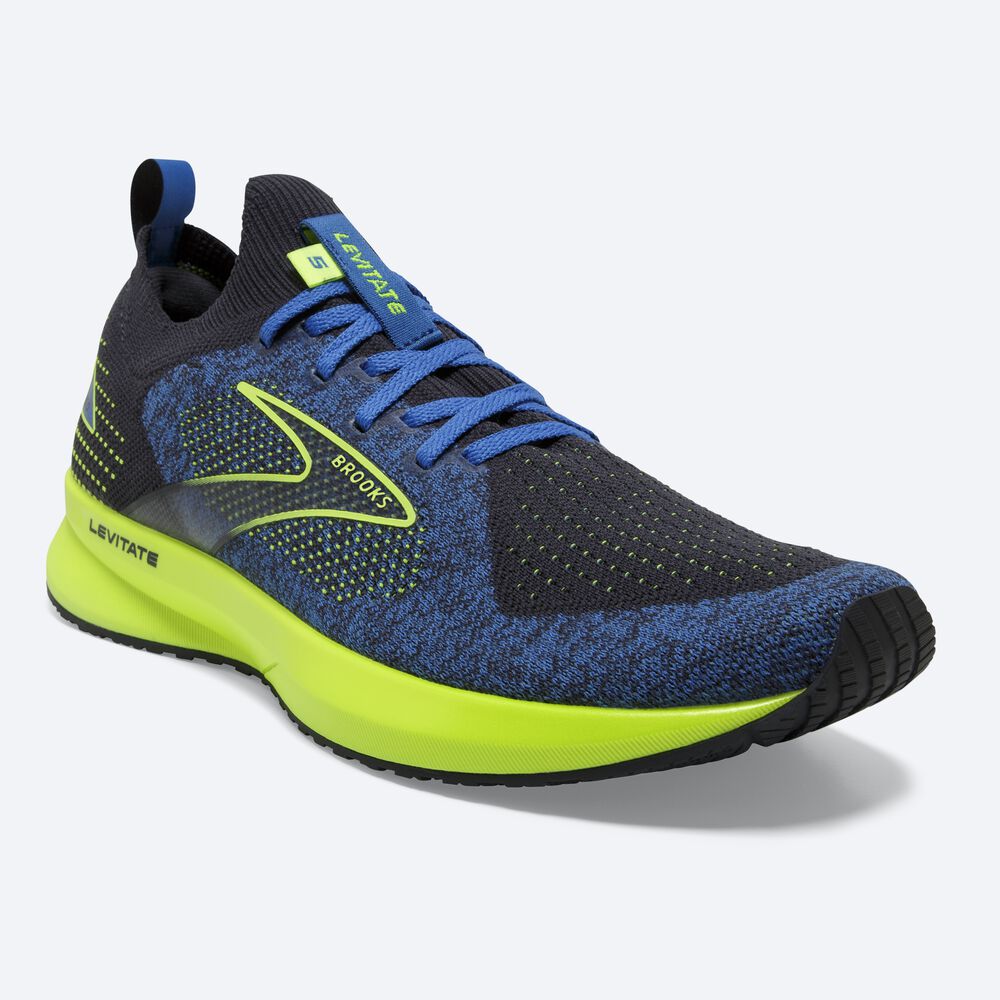 Zapatillas Running Brooks Levitate StealthFit 5 Hombre Azules | CR08379