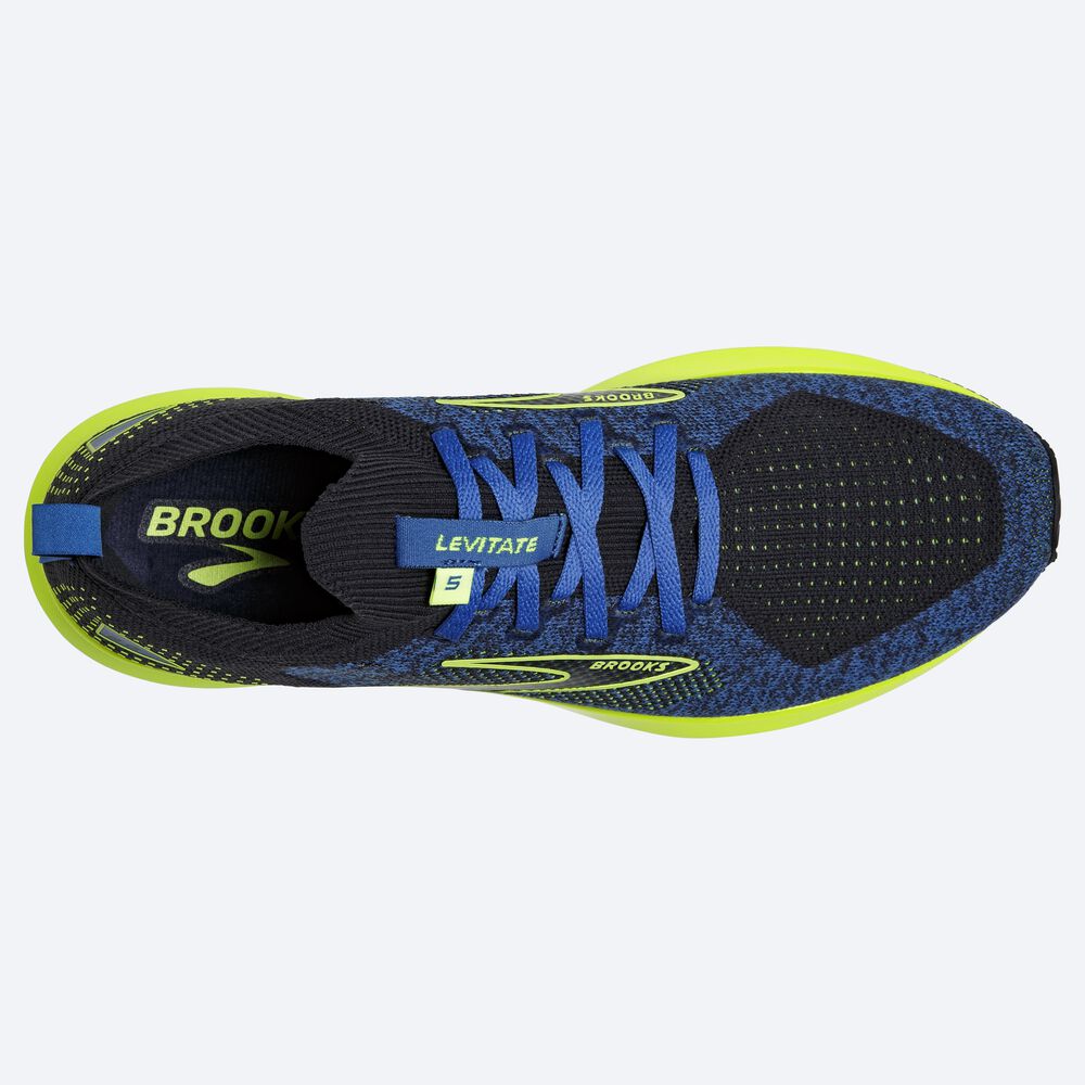 Zapatillas Running Brooks Levitate StealthFit 5 Hombre Azules | CR08379