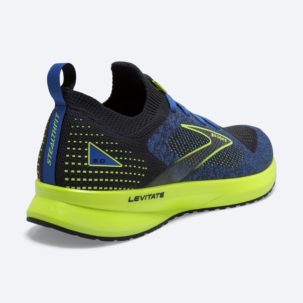 Zapatillas Running Brooks Levitate StealthFit 5 Hombre Azules | CR08379