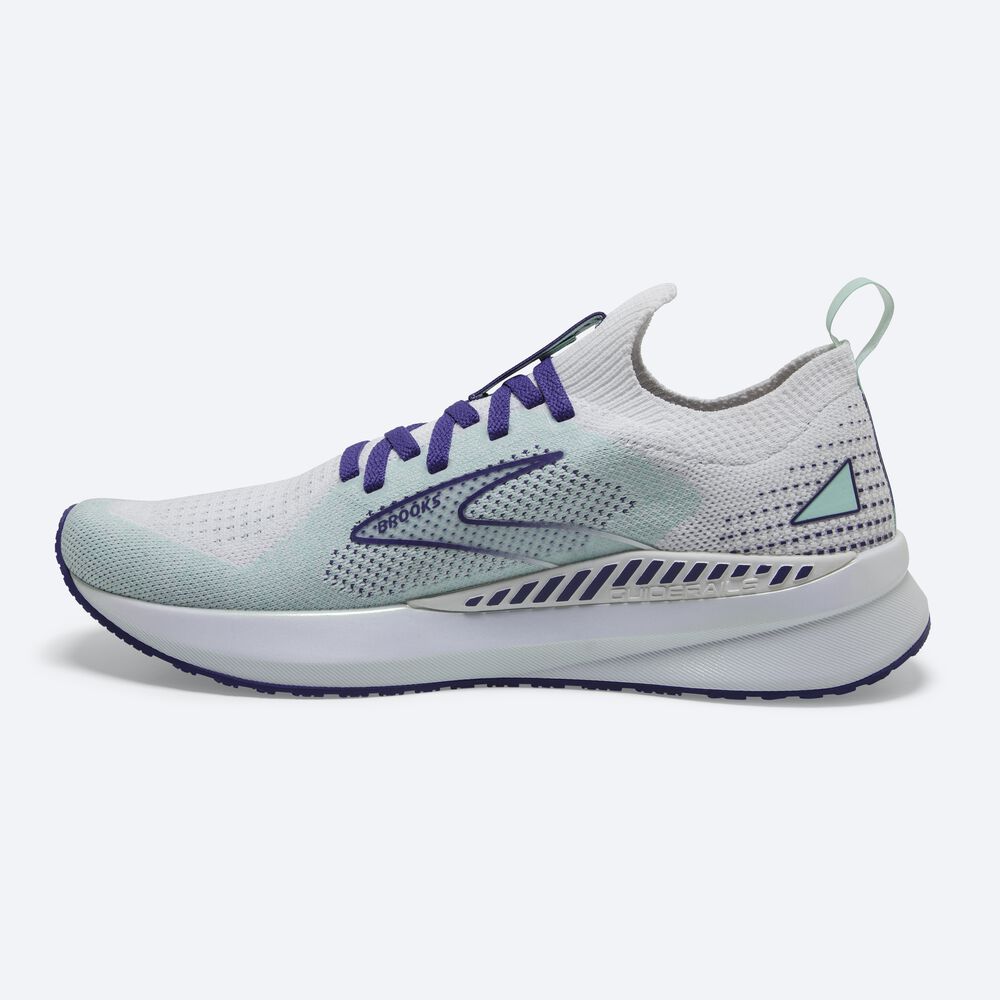 Zapatillas Running Brooks Levitate StealthFit GTS 5 Mujer Blancas/Azul Marino Azules | CR47098