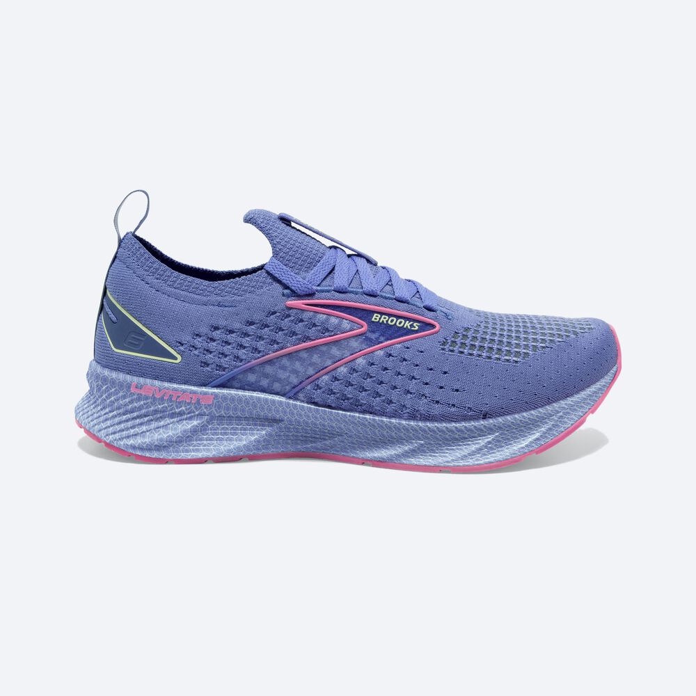 Zapatillas Running Brooks Levitate StealthFit 6 Mujer Moradas/Rosas | CR64908