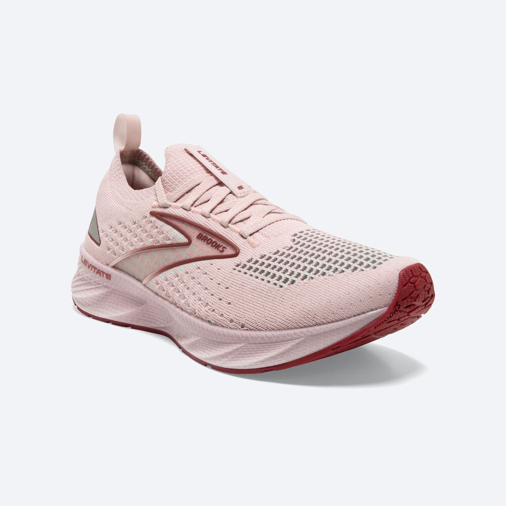 Zapatillas Running Brooks Levitate StealthFit 6 Mujer Rosas | CR68047