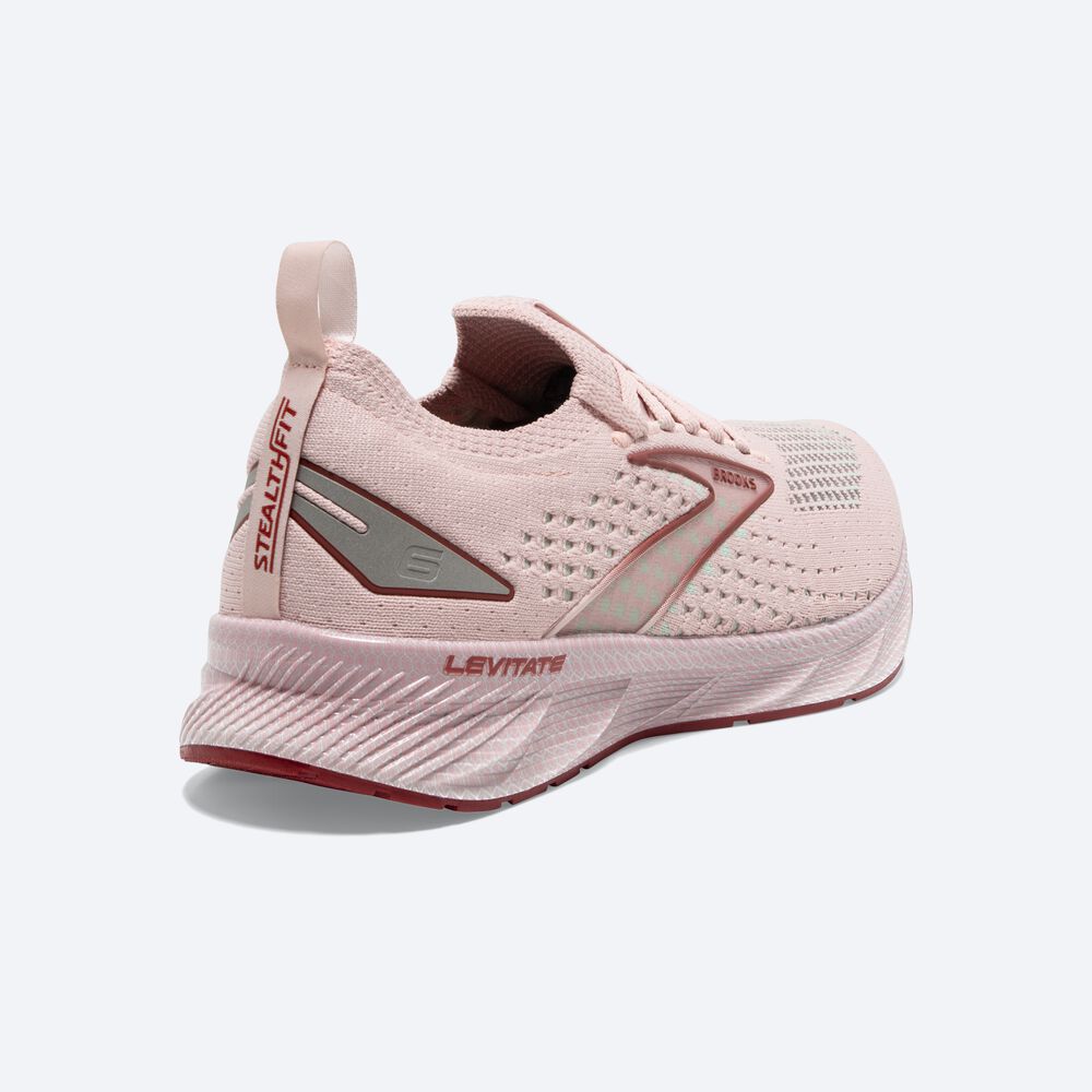 Zapatillas Running Brooks Levitate StealthFit 6 Mujer Rosas | CR68047