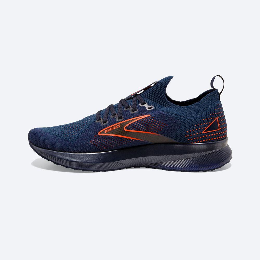 Zapatillas Running Brooks Levitate StealthFit 5 Hombre Azul Marino/Marrones | CR71923