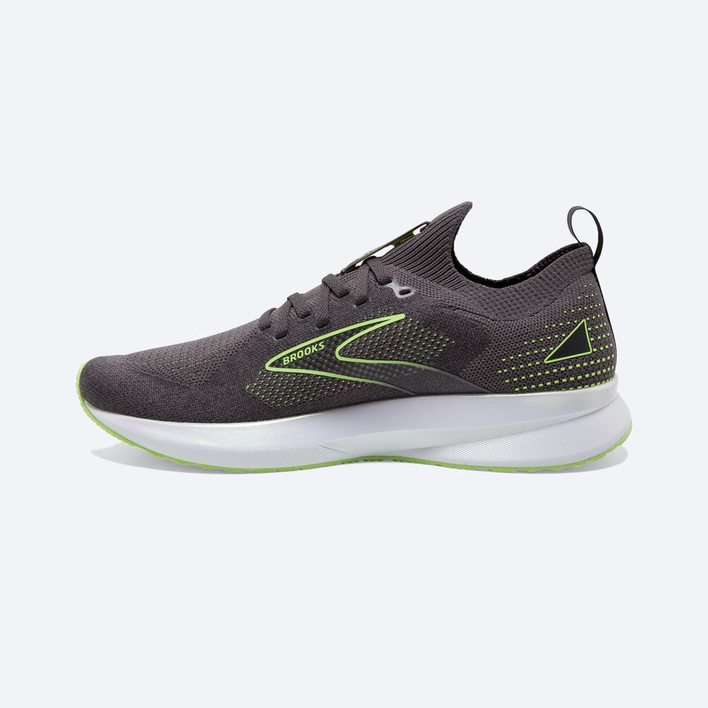 Zapatillas Running Brooks Levitate StealthFit 5 Hombre Negras/Verde | CR87492