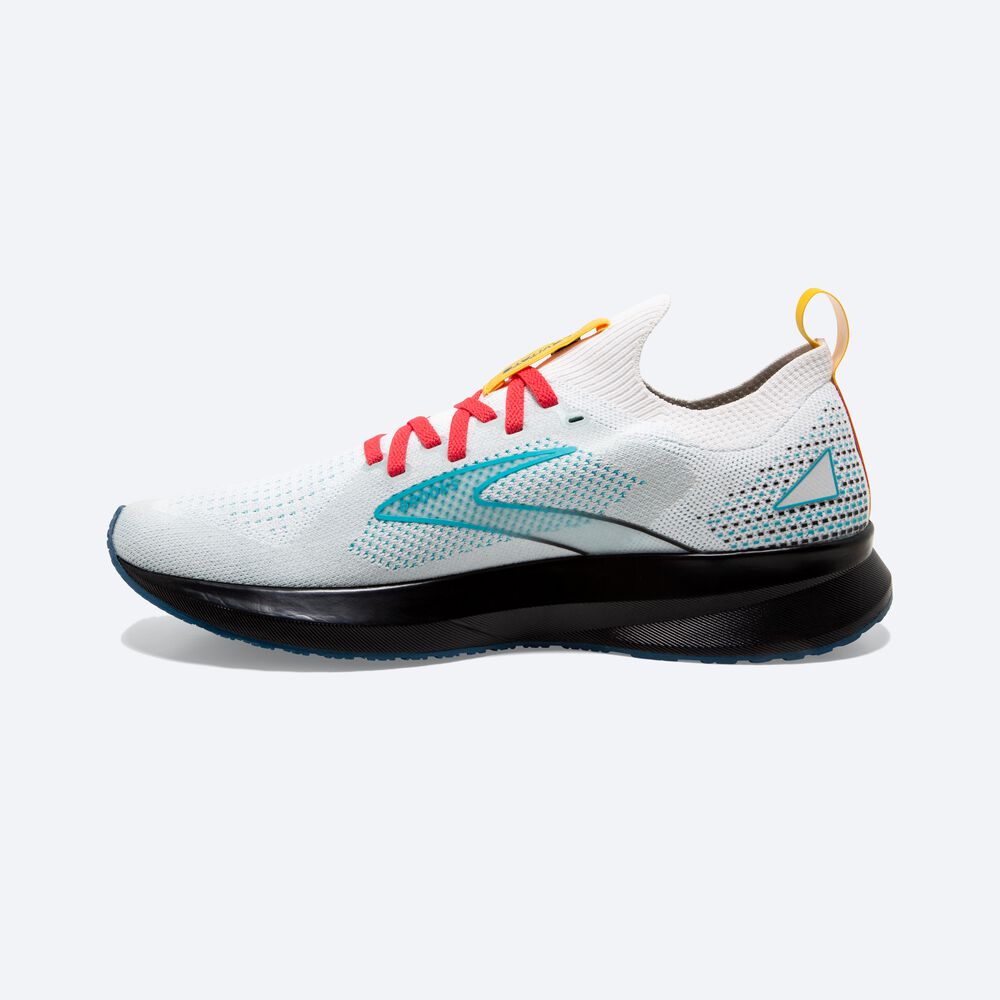 Zapatillas Running Brooks Levitate StealthFit 5 Hombre Blancas/Azules | CR95123