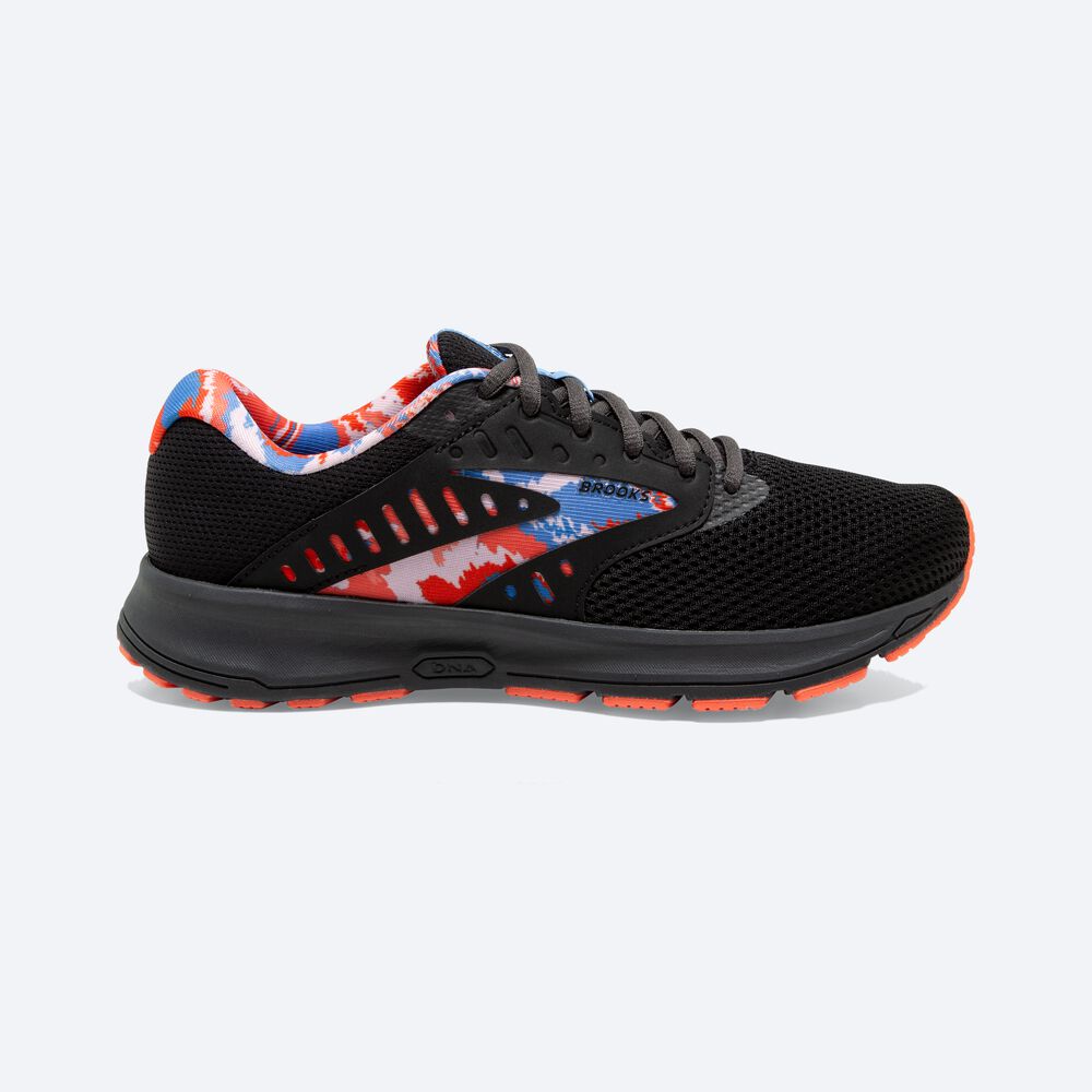 Zapatillas Running Brooks Range 2 Mujer Negras/Coral | CR02561