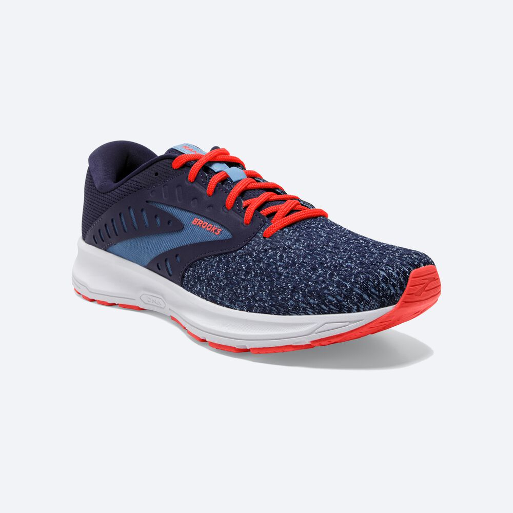 Zapatillas Running Brooks Range 2 Mujer Azul Marino/Azules/Coral | CR31857