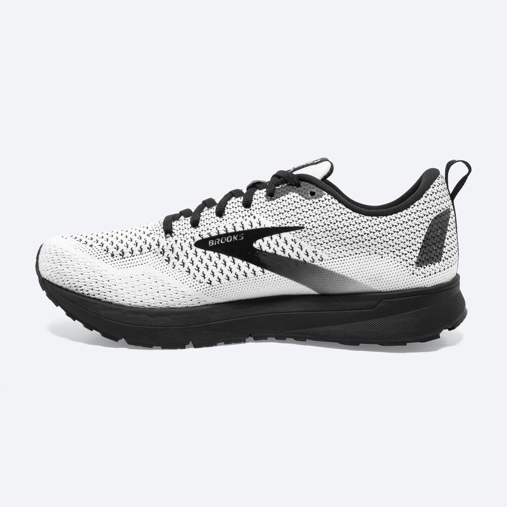 Zapatillas Running Brooks Revel 4 Mujer Blancas/Negras | CR19762