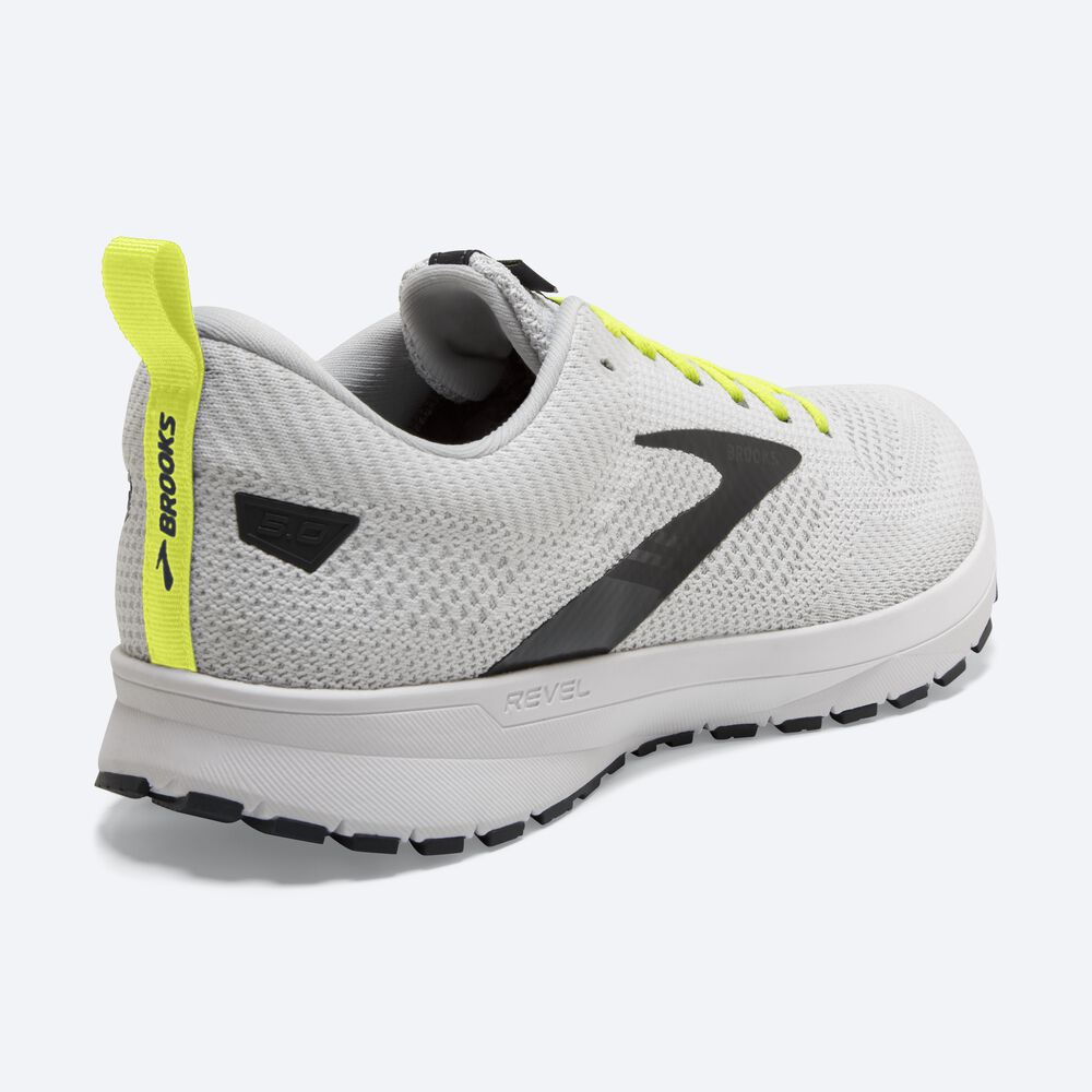 Zapatillas Running Brooks Revel 5 Hombre Blancas | CR96437