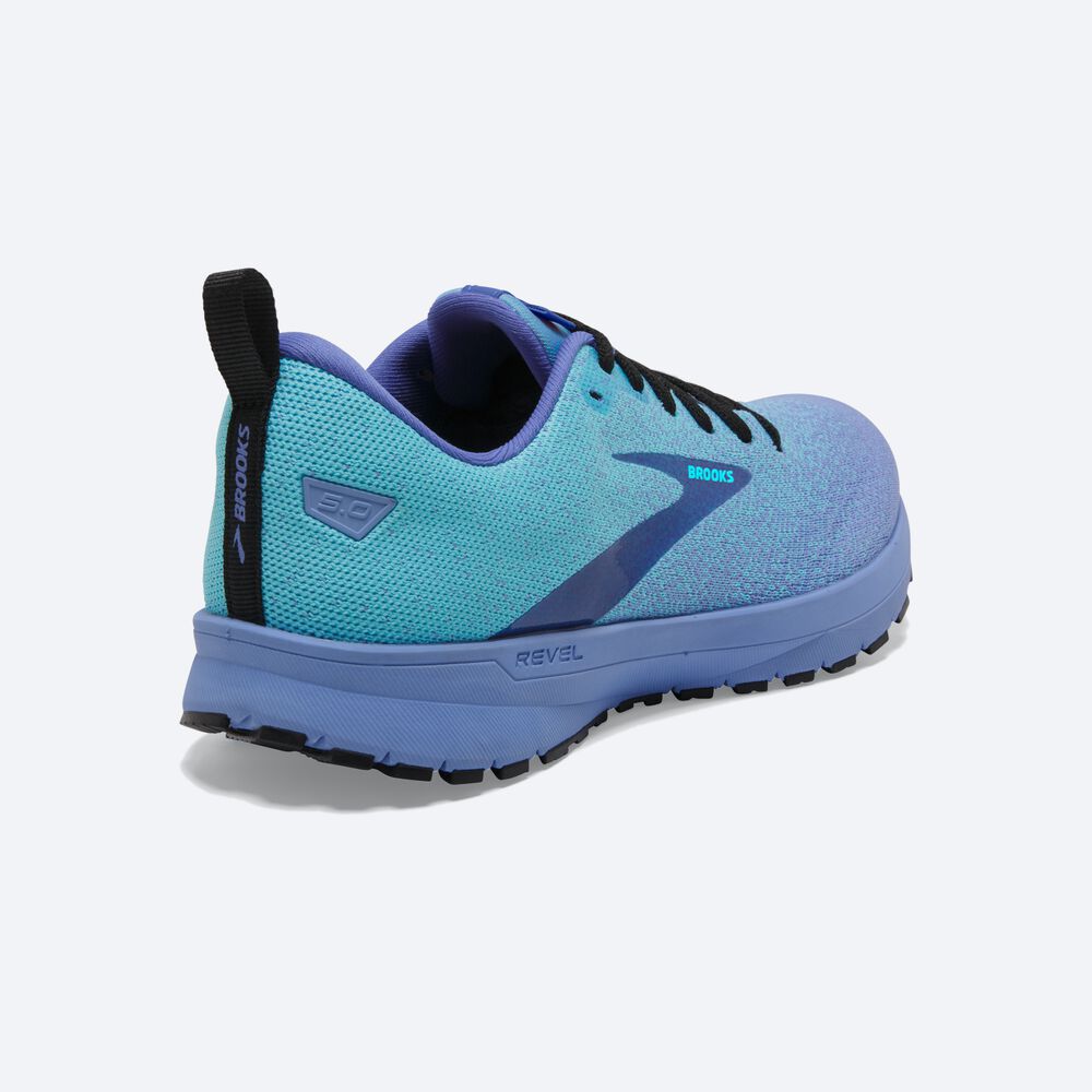 Zapatillas Running Brooks Revel 5 Mujer Azules | CR53409