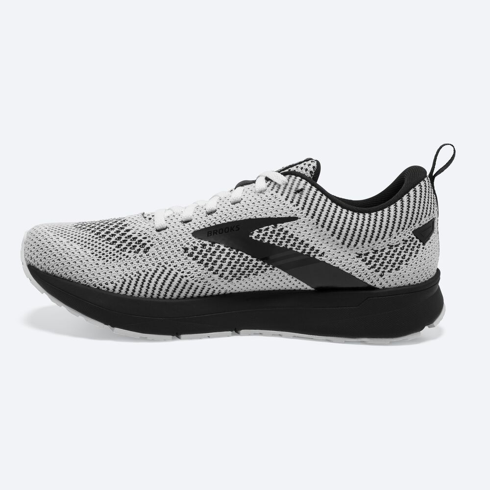 Zapatillas Running Brooks Revel 5 Mujer Blancas/Negras | CR89710