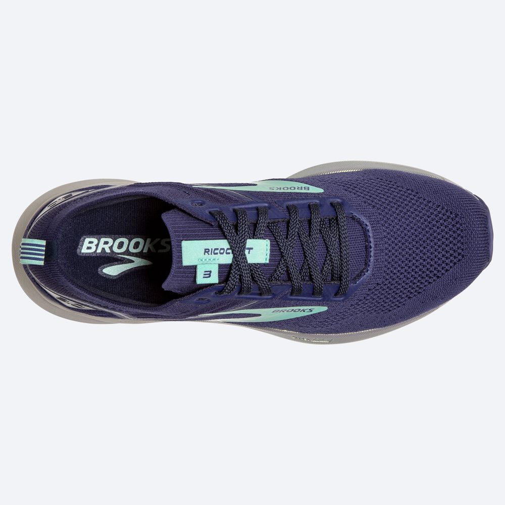 Zapatillas Running Brooks Ricochet 3 Mujer Azul Marino/Azules | CR25048