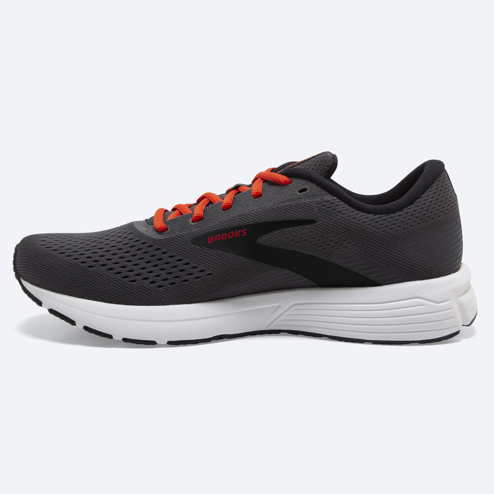 Zapatillas Running Brooks Signal 3 Hombre Negras/Rojas | CR45720