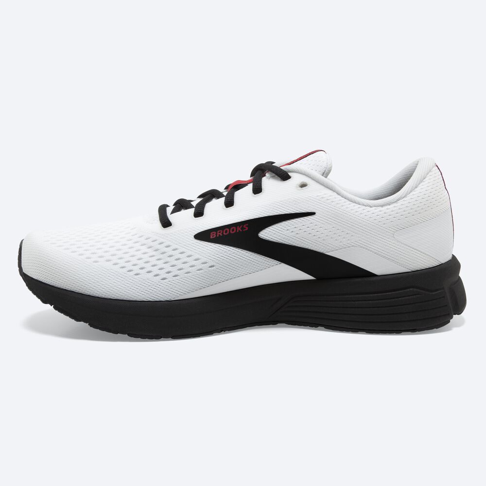 Zapatillas Running Brooks Signal 3 Hombre Blancas/Negras/Rojas | CR90538