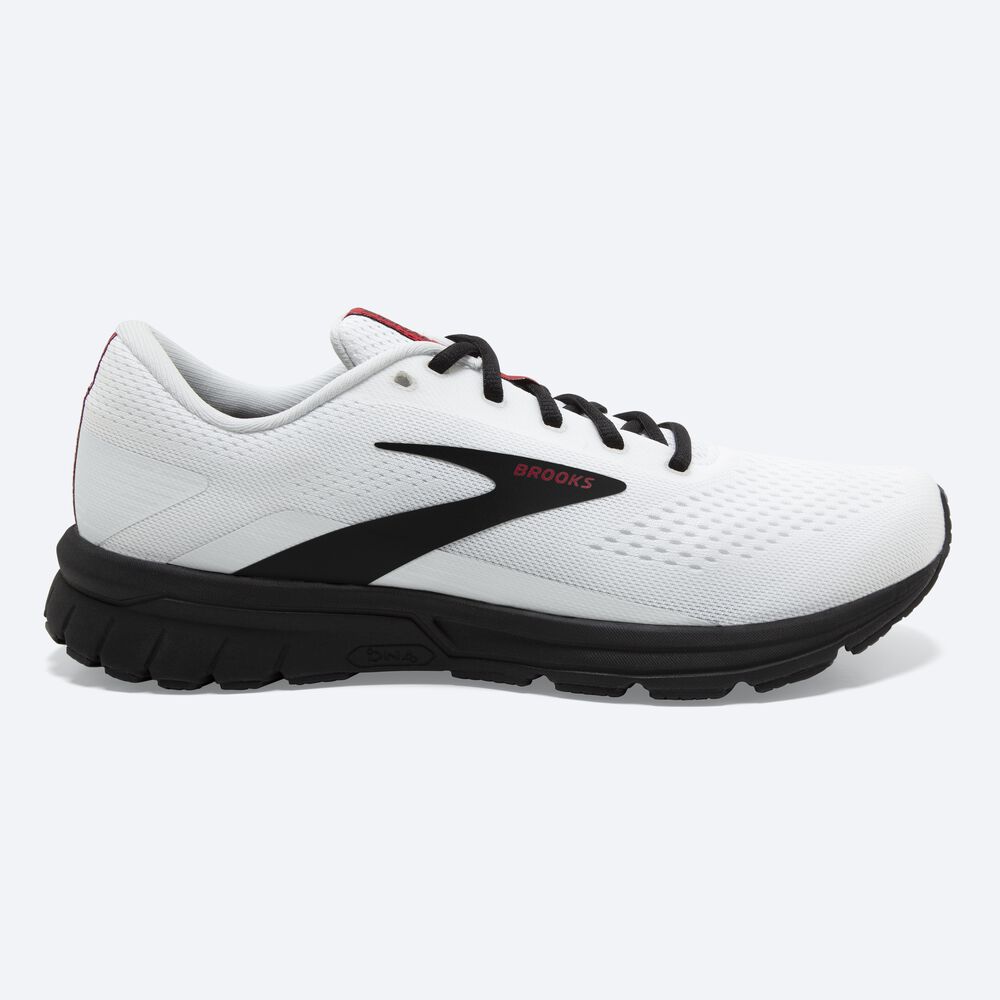 Zapatillas Running Brooks Signal 3 Hombre Blancas/Negras/Rojas | CR90538