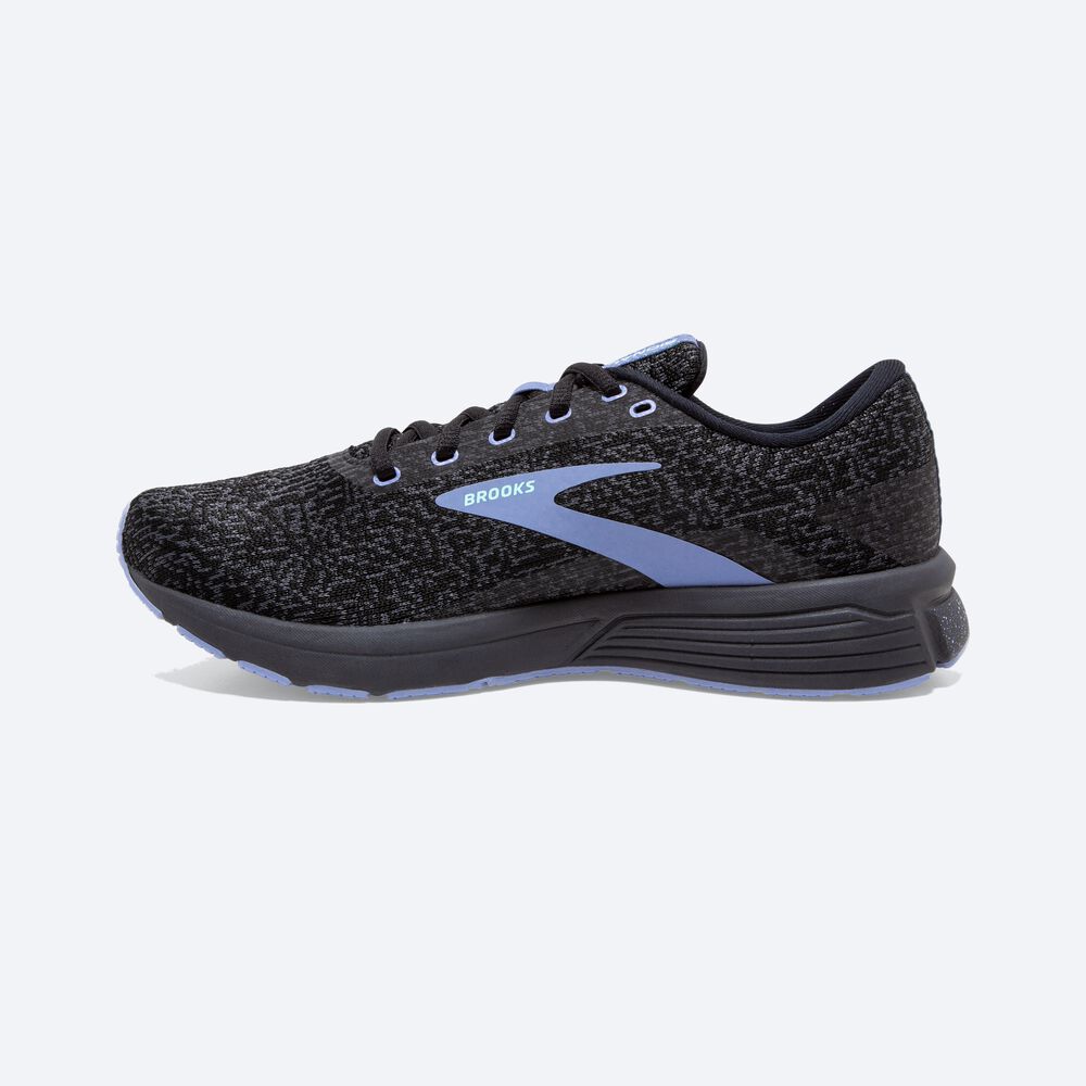 Zapatillas Running Brooks Signal 3 Mujer Negras/Moradas | CR97846