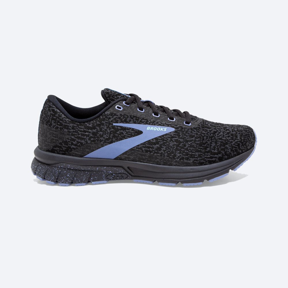 Zapatillas Running Brooks Signal 3 Mujer Negras/Moradas | CR97846