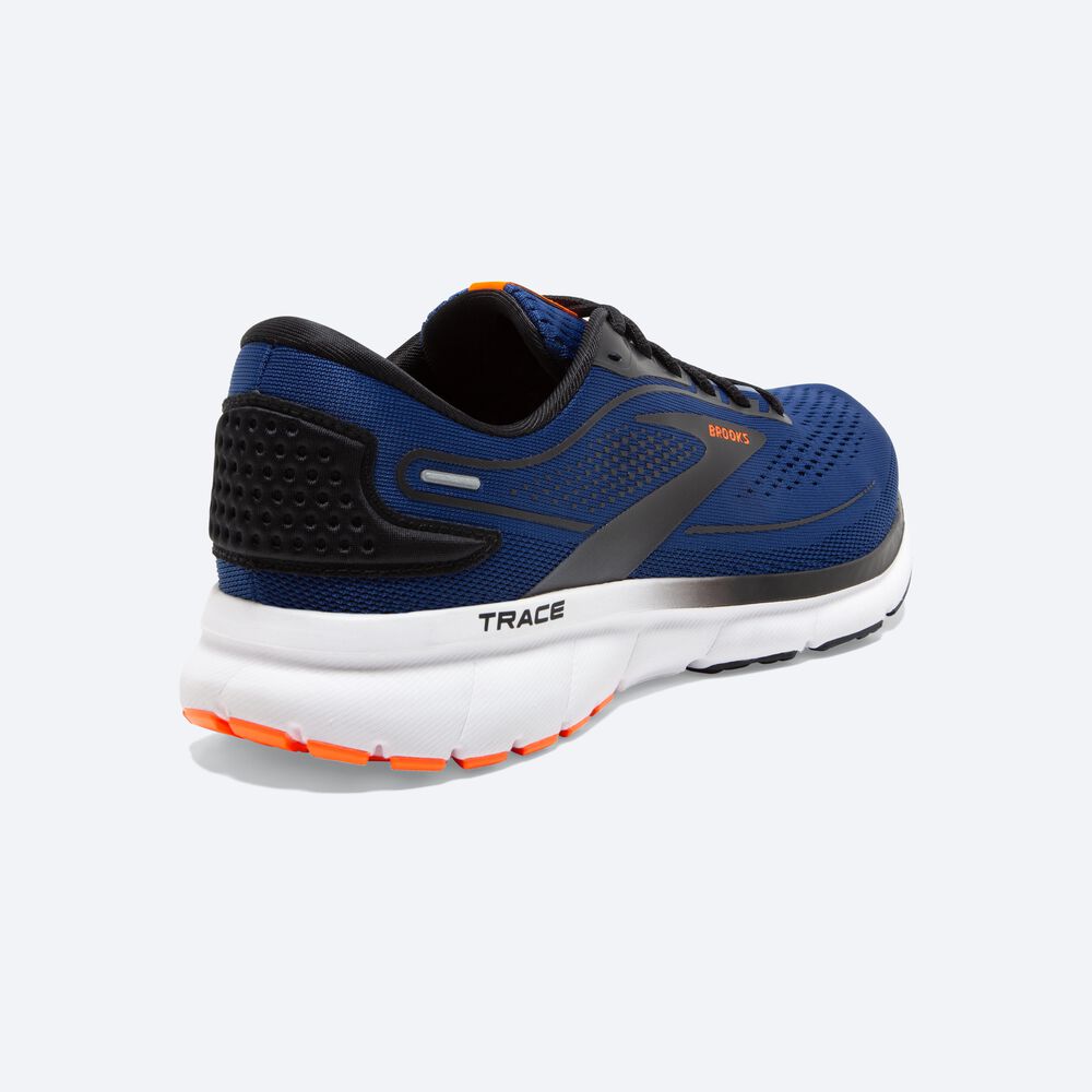 Zapatillas Running Brooks Trace 2 Hombre Azules/Negras/Blancas | CR01734